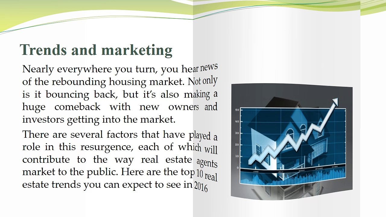 Top real estate trends and marketing ideas