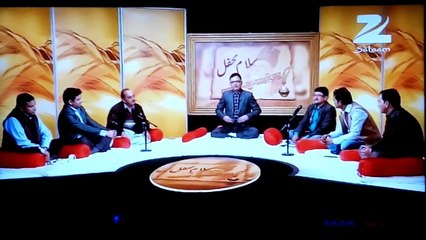 HASAN SONBHADRI AN INDIAN SHAYER AT ZEE SALAAM SALAAM-E-MEHFIL