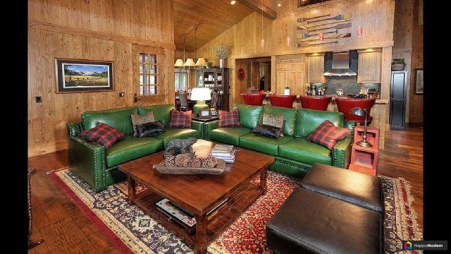 Кожаные диваны: 45 элемента престижа