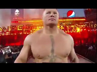 W.W.ENTERTAINMENT-Brock Lesnar vs Roman Reigns, Full Match HD