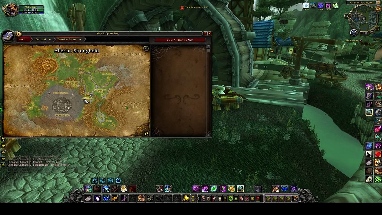 Shadow Labyrinth Entrance Location World of Warcraft The Burning ...
