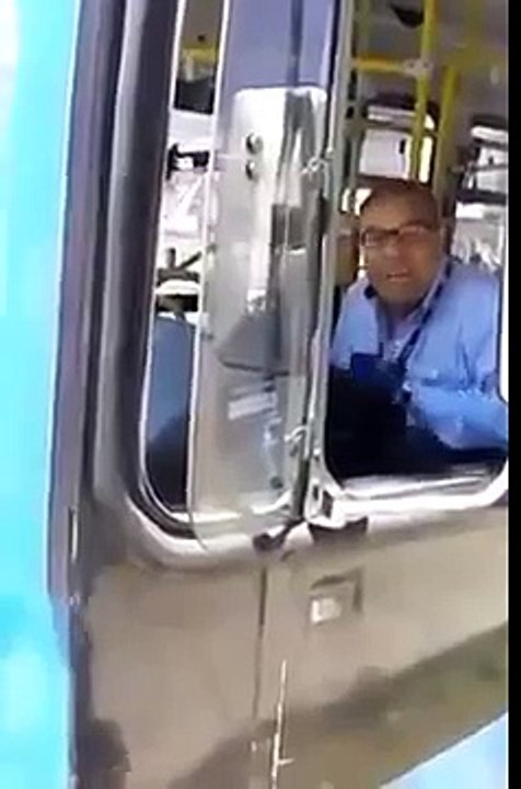 Crazy bus driver
