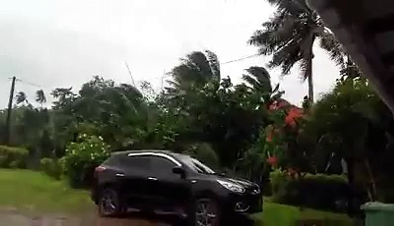 Cyclone Amos in Mata-Utu, Wallis  22 04 2016