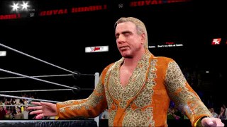WWE 2K16 Ultimate Warrior vs. Rick Flair Royal Rumble