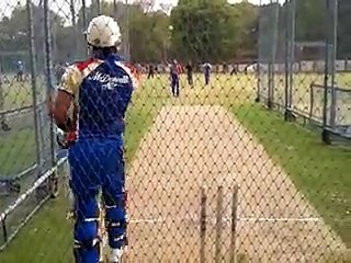 virat kohli batting practice