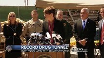 Officials Uncover Elaborate Mexican Drug Tunnel and Cache of Drugs