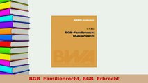 Download  BGB  Familienrecht BGB  Erbrecht  Read Online