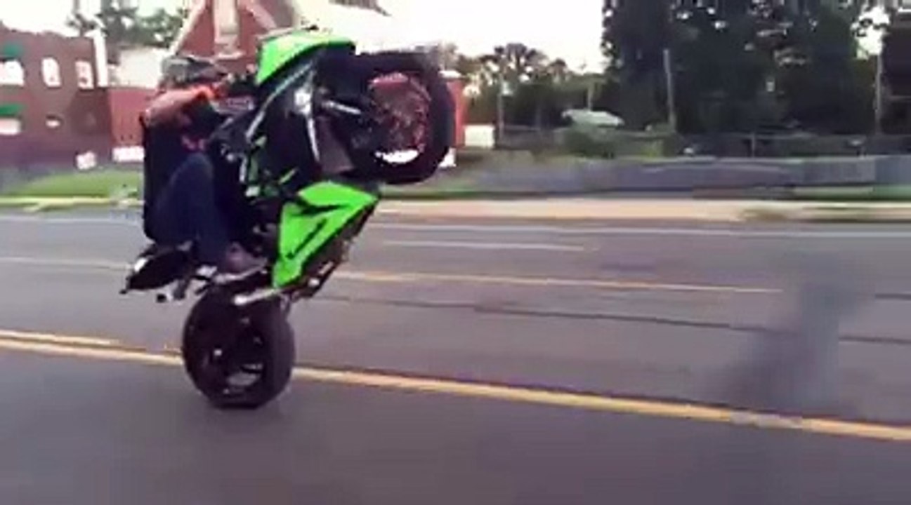 Bike stunt