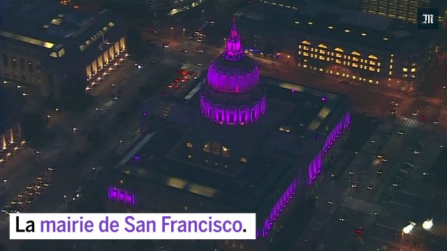 Monuments illuminés et fête géante : les Etats-Unis rendent hommage à Prince