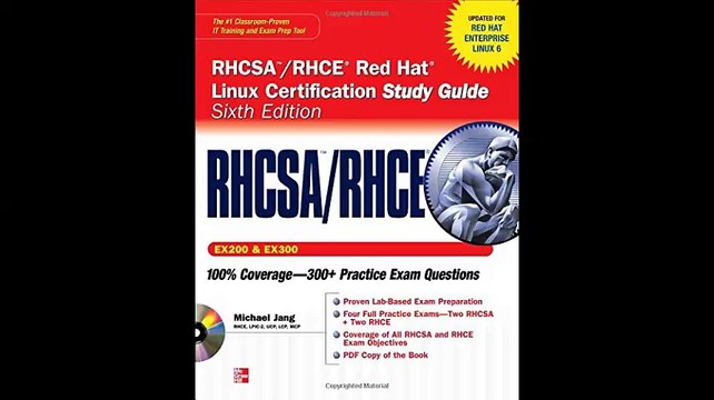 RHCSARHCE Red Hat Linux Certification Study Guide Exams EX200 EX300 6th Edition Certification Press