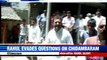 Rahul evades questions on Chidambaram