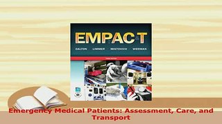 Download  Emergency Medical Patients Assessment Care and Transport Download Online