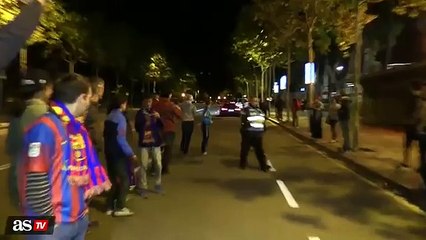 Un aficionado a Messi: "Corres más ahora que en el campo"