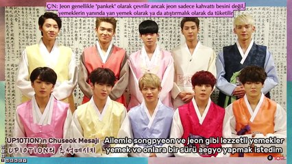 [25.09.2015] U10TV Özel - UP10TION'ın Chuseok Selamlaması (Türkçe Altyazılı)