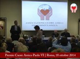 Cuore Amico Tv. Premio Cuore Amico Paolo VI 2014