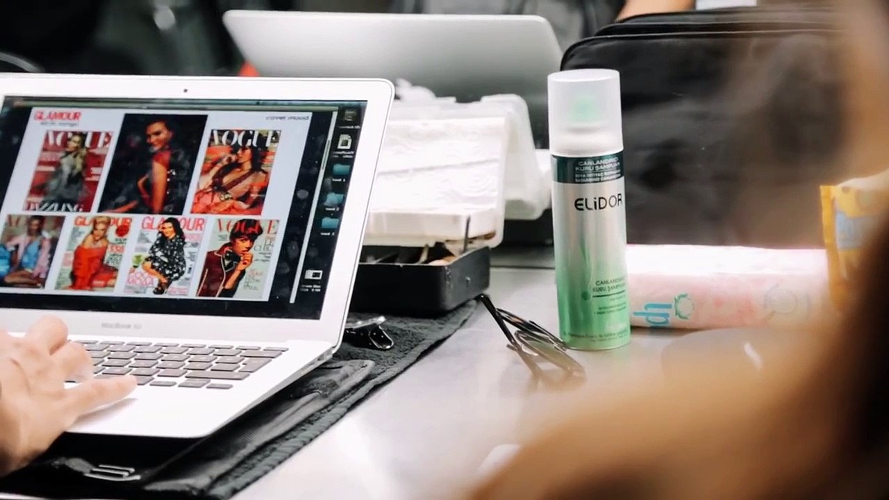 Elçin Sangu || Glamour Türkiye Çekimi - Kamera Arkası (Backstage)