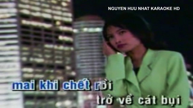 Karaoke Trở Về Cát Bụi Trường Vũ Beat Chuẩn
