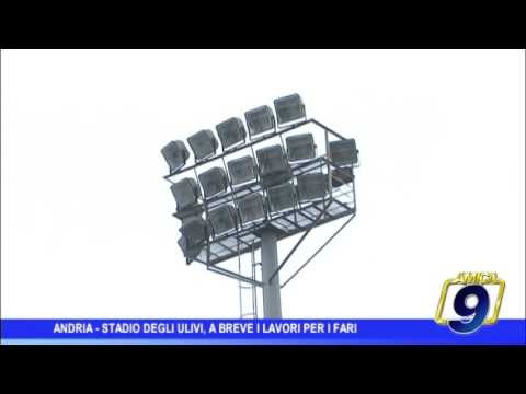 Andria | Stadio degli Ulivi, a breve i lavori per i fari