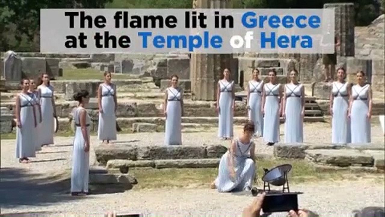 Olimpiyat Ateşi yandı