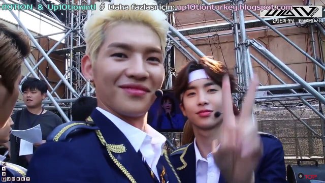 [18.10.2015] U10TV 10. Bölüm - “UP10TION ile Sohbet Videosu“nun Kamera Arkası (Türkçe Altyazılı)