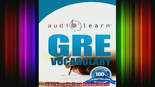 Free Full PDF Downlaod  GRE Vocabulary AudioLearn Full Free