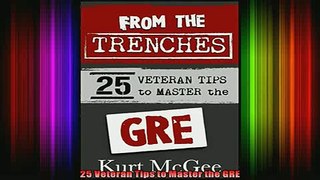 READ book  25 Veteran Tips to Master the GRE Full EBook