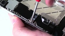 iPhone 4S Motherboard - Shields - Loudspeaker Removal