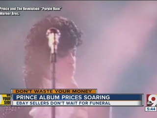 Have an old Prince LP? Prices soaring on eBay