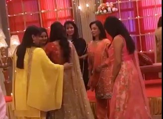 Kasam Tere Pyaar Ki - 22th april 2016 - on Location - Tv Serial
