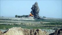 Un repère Taliban détruit en 3 secondes par 6 bombes américaines en Afghanistan