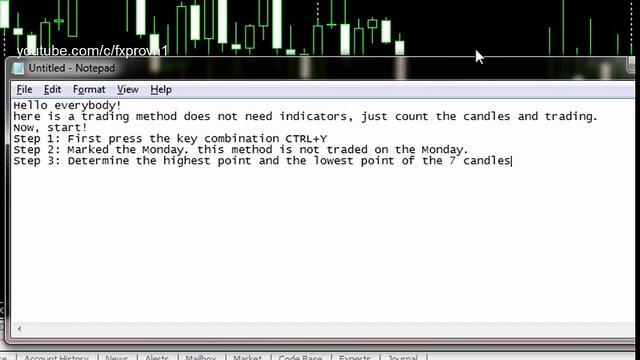 Forex trading without indicators - Very easy, very simple