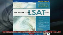 Free Full PDF Downlaod  Gold Master LSAT 2005 wCDROM Master the Lsat Book  CD Rom Full Free