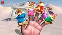 CHIPMUNKS Finger Family & MORE | Nur[-s-e-]ry Rhymes for Children | 3D [A-N-M]