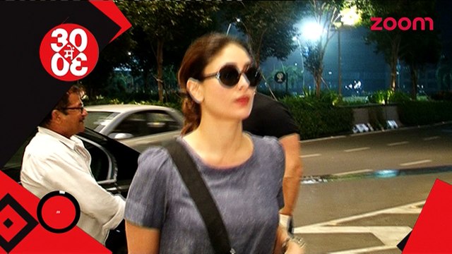 Saif Ali Khan & Kareena Kapoor spotted at Mumbai Airport - Bollywood News #TMT