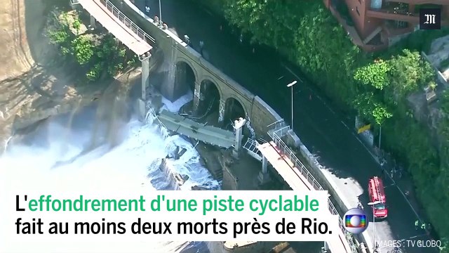 Effondrement meurtrier d'une piste cyclable à Rio