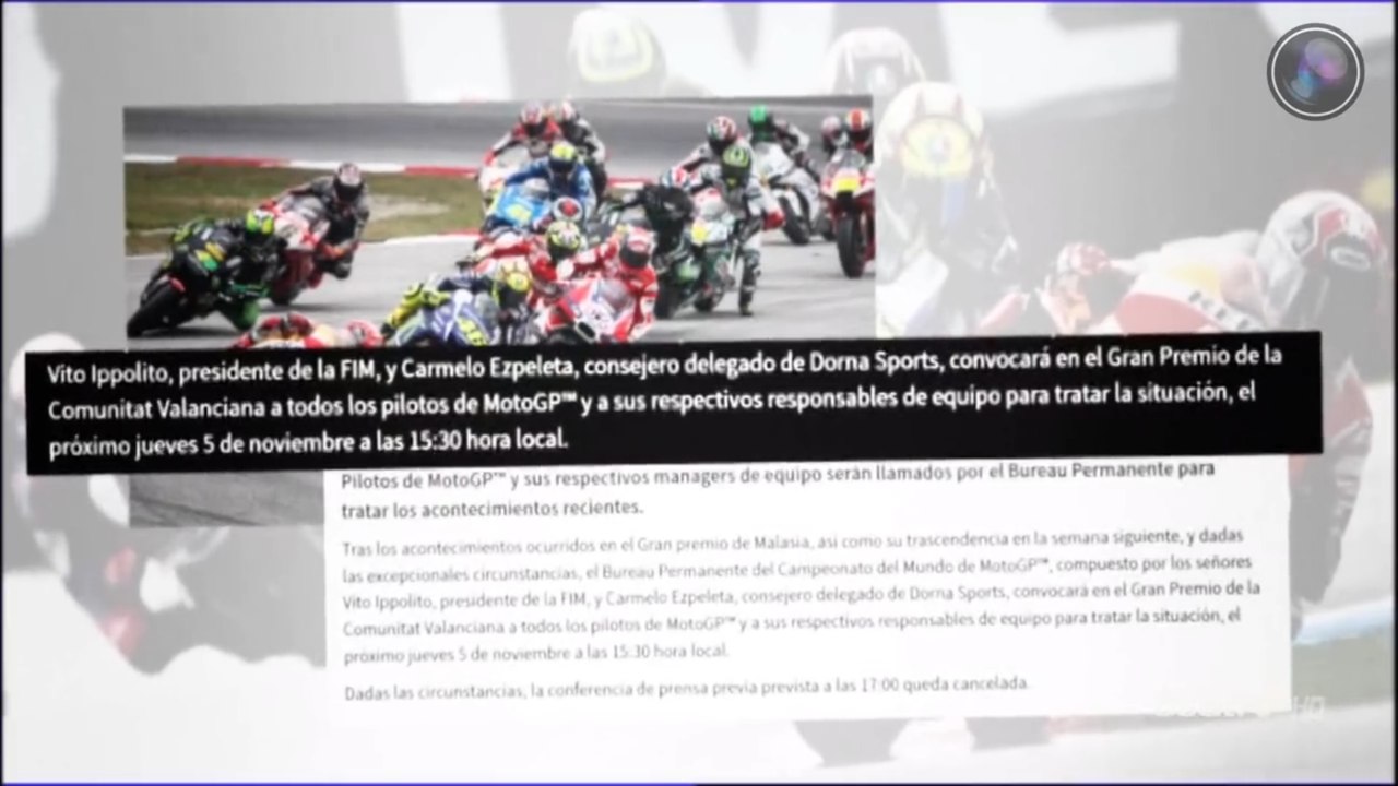 MotoGP - GP Valencia 2015 (Ricardo Tormo) - Reunión FiM Dorna Pilotos ᴴᴰ