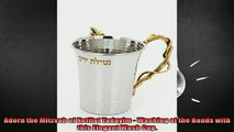 buy now  Topaz Collection Hammered Stainless Steel Elegant Wash Cup with 2 Brass BranchDesigned