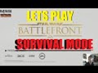 Let's Play Star Wars Battlefront BETA - Survival On Tatooine (PS4)