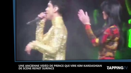 Prince mort : Découvrez la fois où le chanteur avait viré de scène Kim Kardashian (Vidéo)