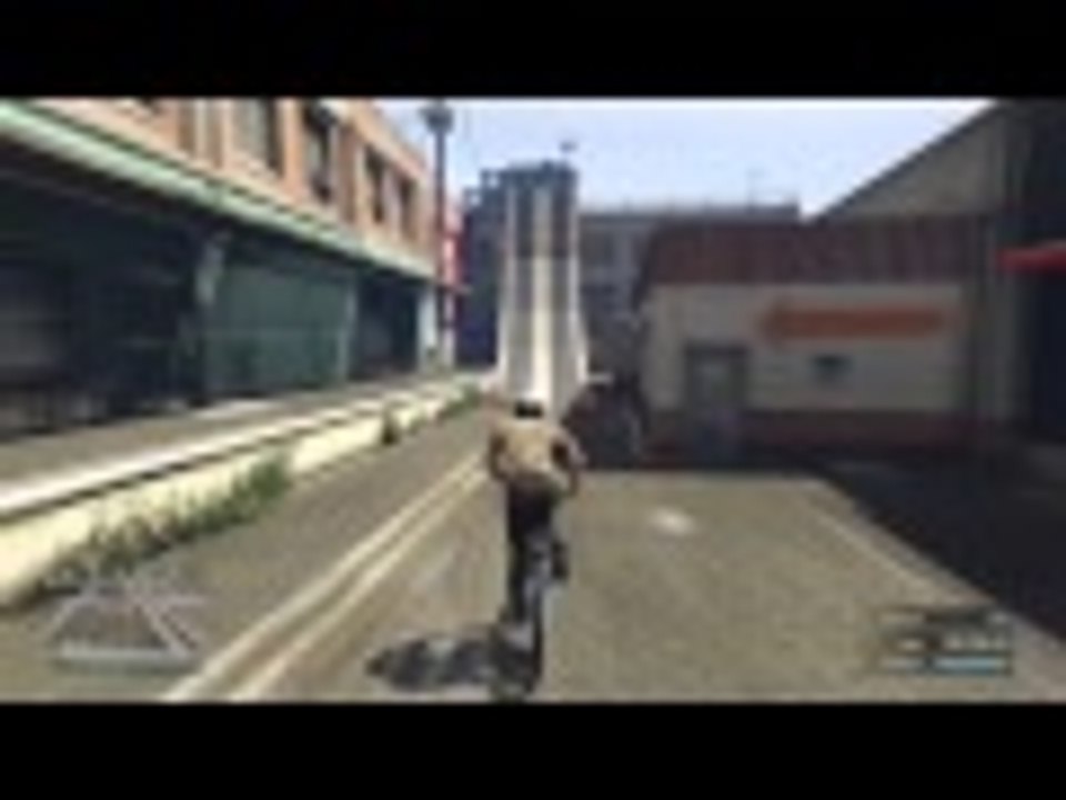 bmx daredevil race turns into imposssible jump (GTA 5)