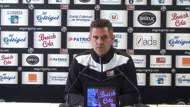J35 / Point presse de J.Gourvennec avant EAG-CAEN