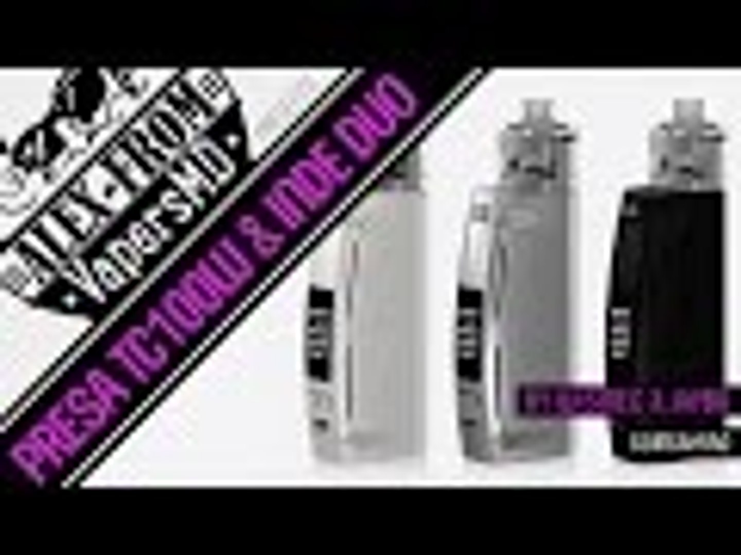 ⁣Presa TC100W & Inde Duo RDA | by Wismec & JayBo | бомбануло
