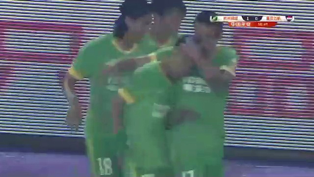 Hangzhou vs. Chongqing Lifan  1 - 1 All Goals (CSL -  22 April 2016)