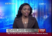 Nigerian President names 12 new ministers CCTV News   CNTV English