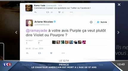 Rama Yade trollée ! ZAP ACTU du 22/04/2016