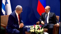 KRYEMINISTRI NETANJAHU TAKON PUTIN DISKUTOJNE PER ÇESHTJEN E LUFTES NE SIRI LAJM