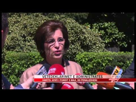 Vetëdeklarimet e administratës, 5 maji afati i fundit - News, Lajme - Vizion Plus