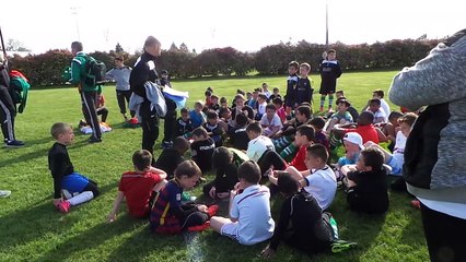 Fin d'une journée de stage - avril 2016