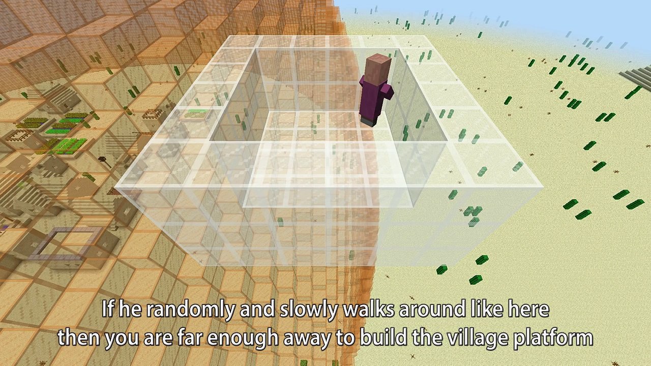 Minecraft Tutorial Compact Villager Breeder in Minecraft 18