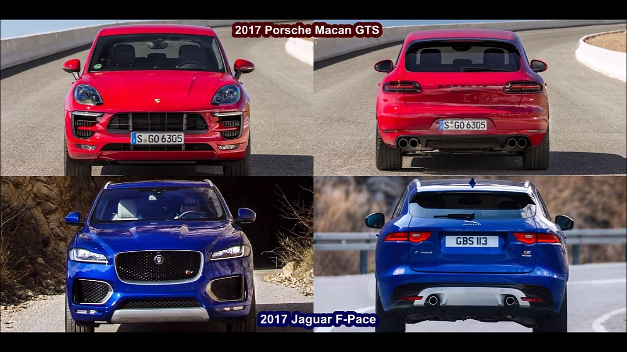 2017 Jaguar F Pace S Vs 2017 Porsche Macan GTS DESIGN!